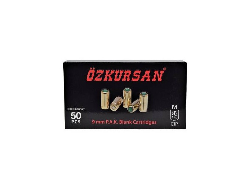 Razpočnik OZKURSAN 9mm P.A.K. - (50 kos)