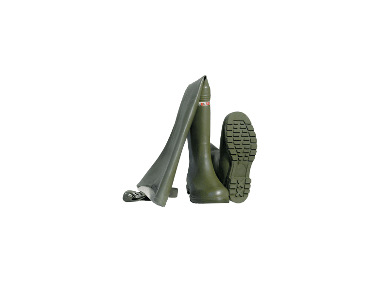 Ribiški škornji bočni TIGAR 91521 - zeleni