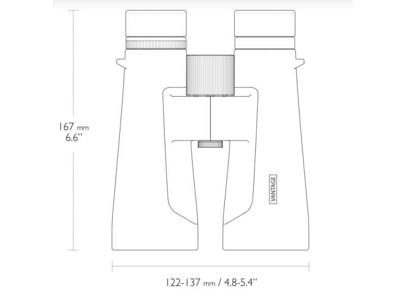 Daljnogled HAWKE Vantage 10x50 - zelen