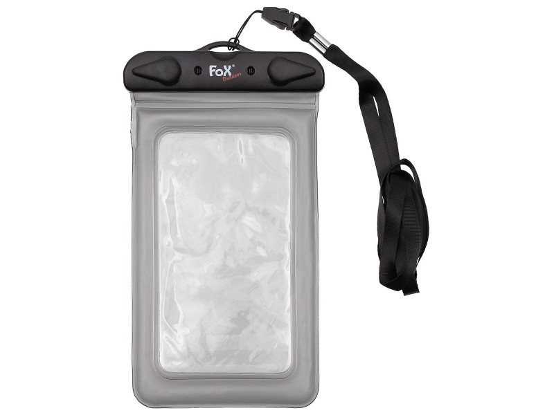 Vodotesen etui za telefon MFH Waterproof Phone Bag - črn