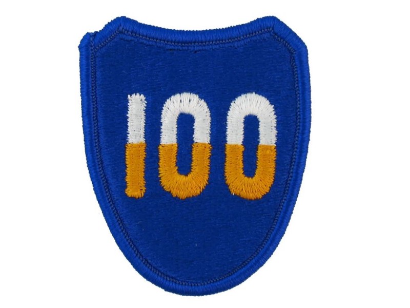 Našitek WW2 - US 100th INFANTRY DIVISION (pehotna divizija)