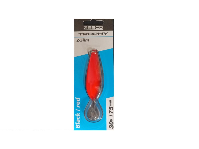 Žlica ZEBCO Pike Z-Silm - 75mm/30g black/red